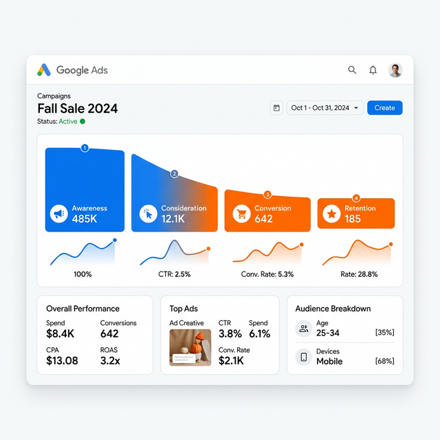 Google Ads Performance Overview